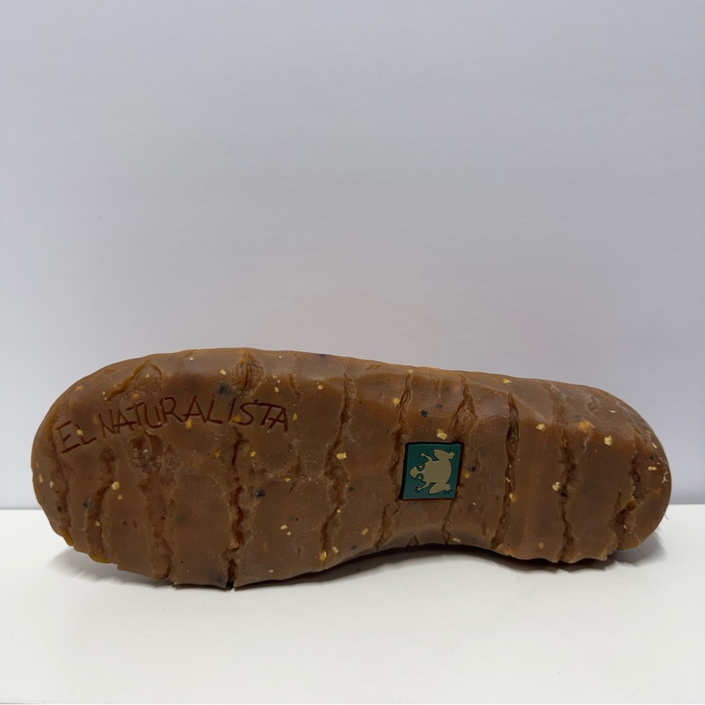 NWT El Naturalista Women’s Brown Leather Slip-On Clogs Size 10 - Picture 7 of 13